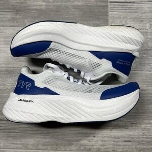 TYR Valkyrie Speedworks M 6.5 / W 8 Running Race Training Shoes White Blue